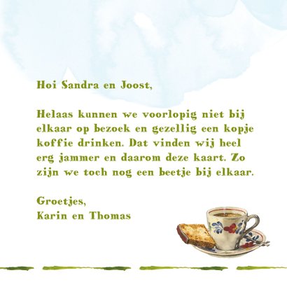 Op de koffie kaart 3