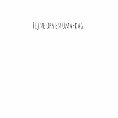 Opa en Oma-dag kaart 2 - WW 3