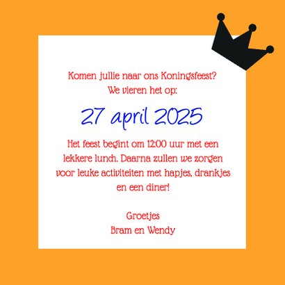 Oranje boooooven - DH 3