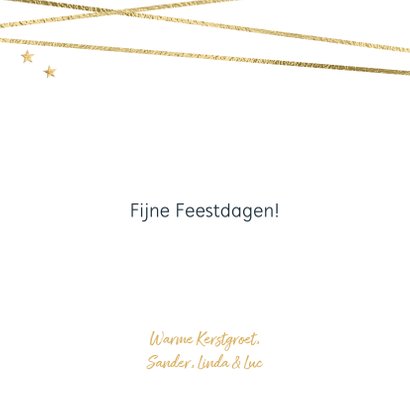 Originele foto kerstkaart labels 3
