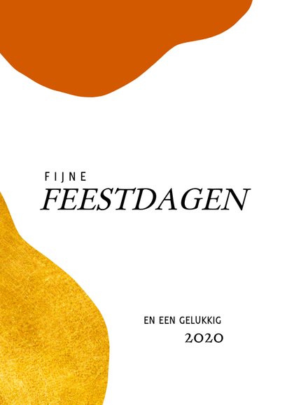 Originele kerstkaart met jaartal en grote foto 2