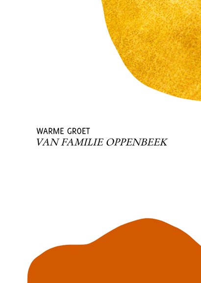 Originele kerstkaart met jaartal en grote foto 3