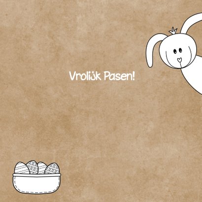 Paaskaart DIY hippe knutselkaart 3