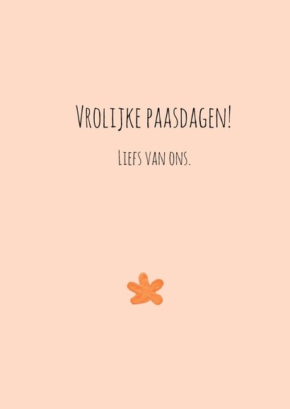 Paaskaart haasje 3