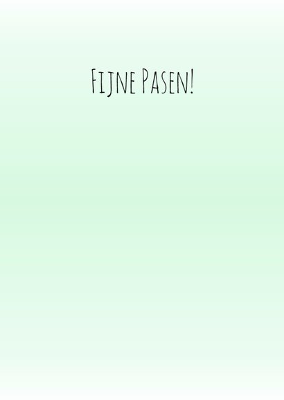 Paaskaart "He is risen" 3