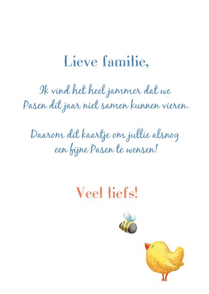 Paaskaart Kippentoren 3