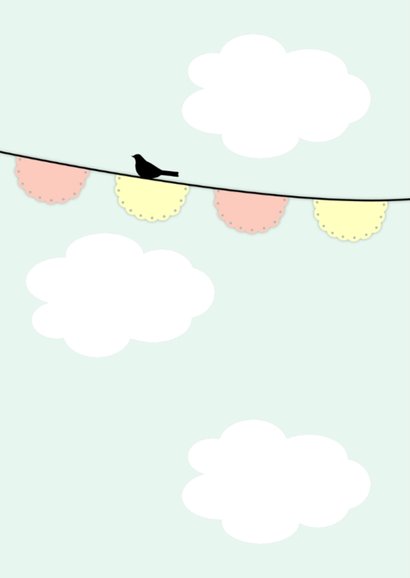 Paaskaartje "sky" 2