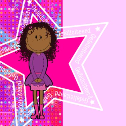 PARTY GIRLS DISCO roze meisje 2