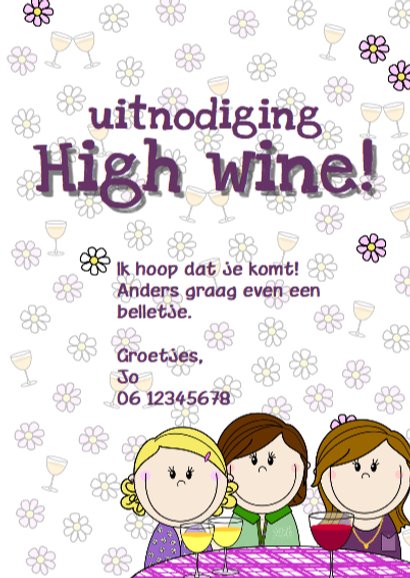 Party girls High wine 3