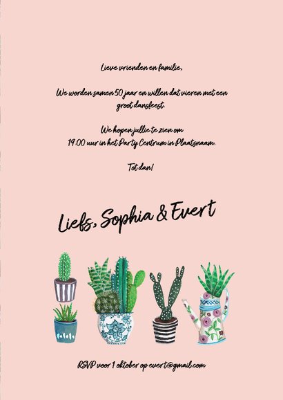 Party Time Cactus Trendy 3
