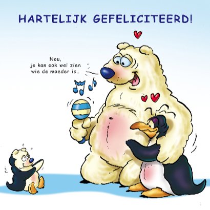 penguins geboorte zoon 2 ijsbeer 3