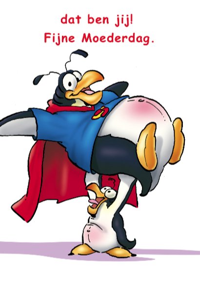 penguins moederdag 1 kind moeder 3