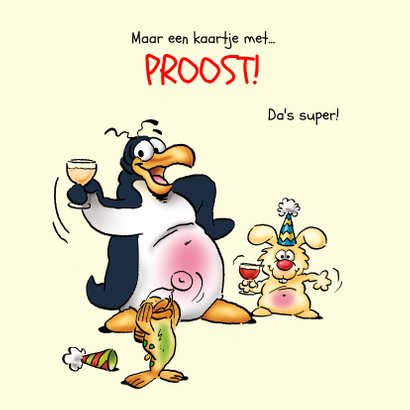 Penguins verjaardag 20 met bloemen. 3