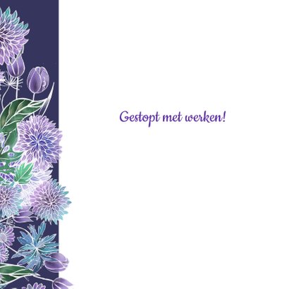 Pensioen hart bloemen 2