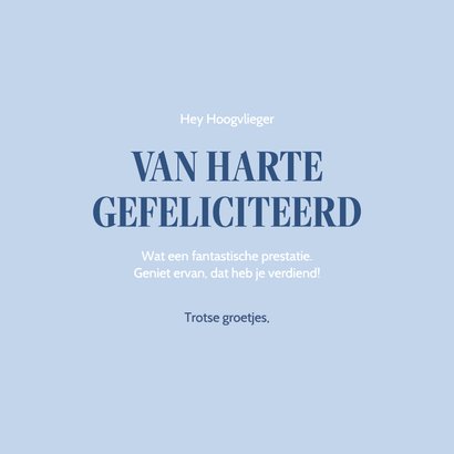 PhD felicitatiekaart 'Goed gedaan' 3