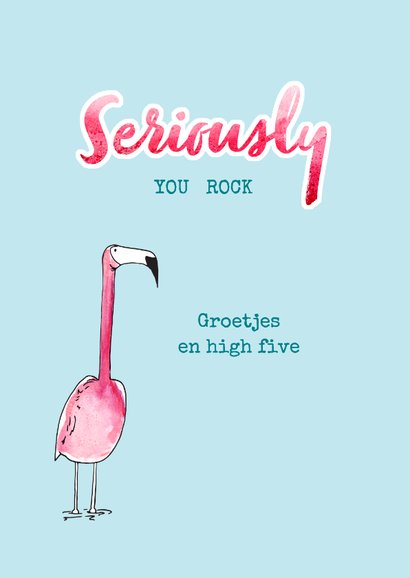 PhD succes kaart - You are Flamazing 3