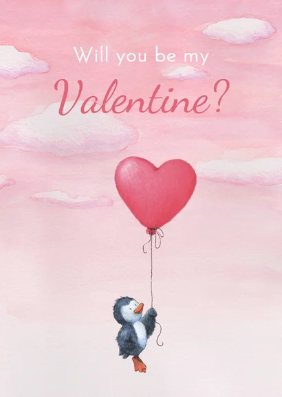 Kaartje2go - Will you be my Valentine
