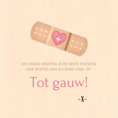 Pleister erop beterschapskaart 3