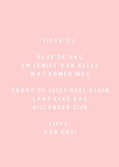 Pluk de dag - zwaluw met bloem 3