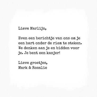 Regenboog - Christelijke kaart 3