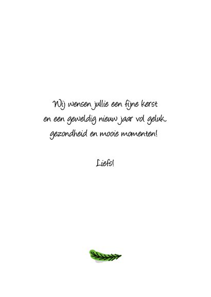 Rendier met 5 kerstballen en 5 foto's 3