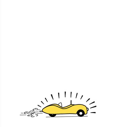 Rijbewijs - auto wit EM 3