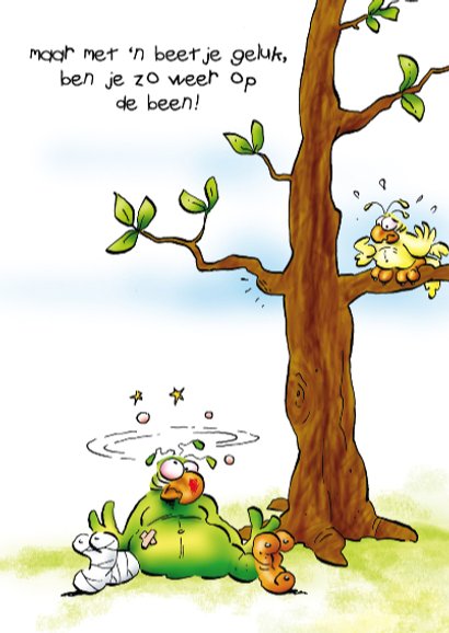 Rocco beterschap papegaai tegen boom 3