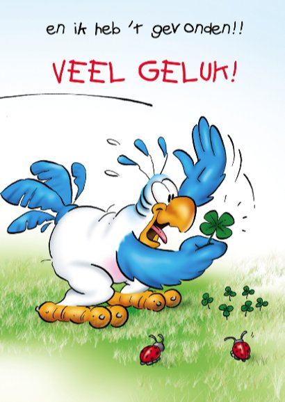 Rocco veel geluk 1 rocco met hoefijzer 3