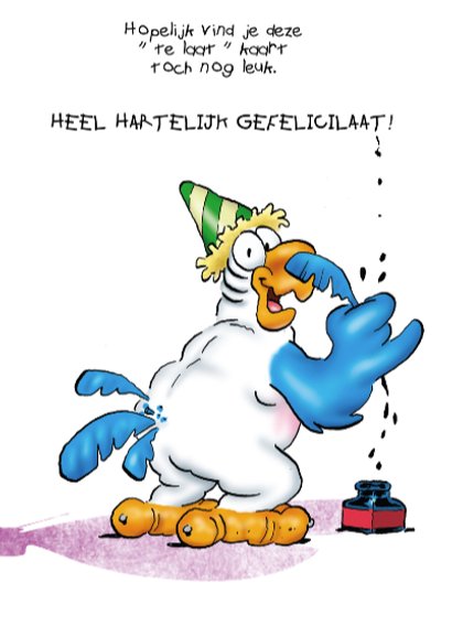 rocco verjaardag te laat boze papegaai 3