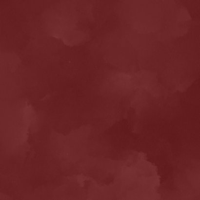 Rode waterverf rouwkaart met klaproos Achterkant