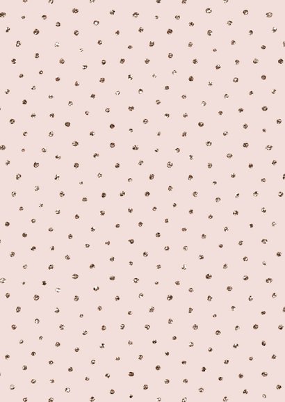 Rose Gold Glitter Stippen 2