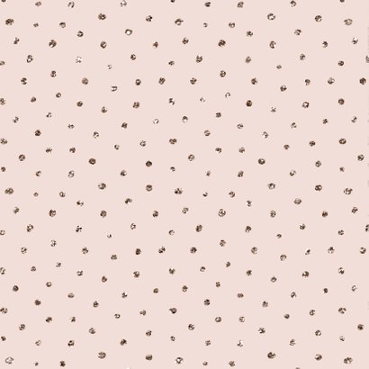 Rose Gold stippen glitter effect 2