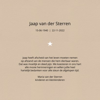 Rouw Afscheid zonder afscheid 3
