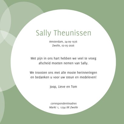 Rouw herinner mij zoals ik was 3