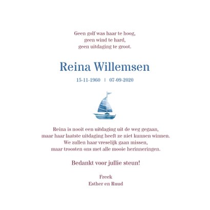 Rouw hobby watersport zeilen 3