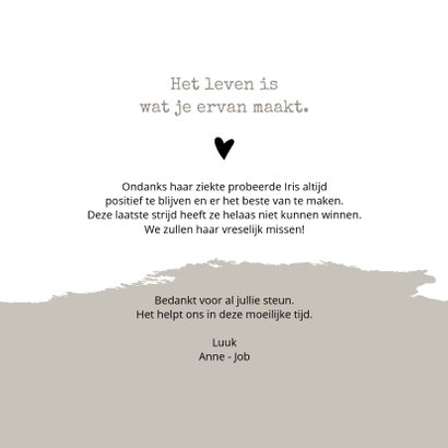 Rouw Liefste moeder vriendin 3