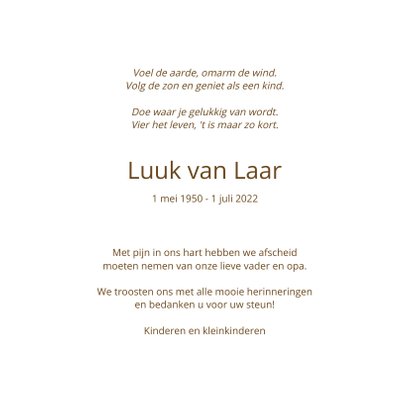 Rouw waterverf zomerse boom 3