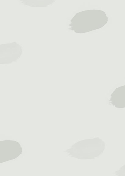 Rouwkaart bidprent foto bedankt natuur blad groen Achterkant