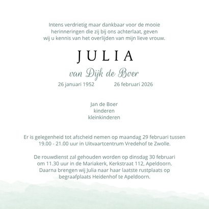 Rouwkaart eucalyptus besjes 3