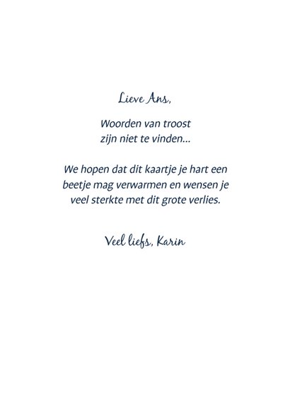 Rouwkaart in ons Hart 3