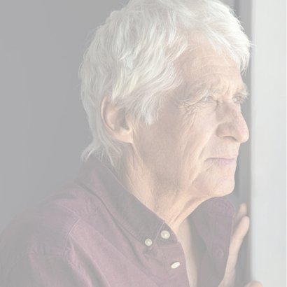 Rouwkaart - moderne rouwkaart foto 2