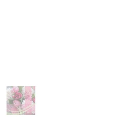 Roze jubileumkaart bloemen 2