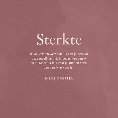 Roze stijlvolle waterverf sterktekaart 3