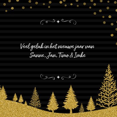 Rudolf met linten en goud 3