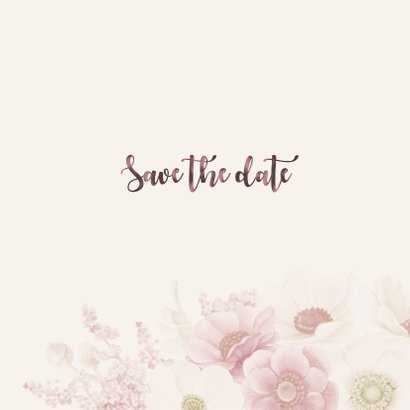 Save the date anemonen pastel 2