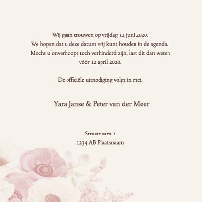 Save the date anemonen pastel 3