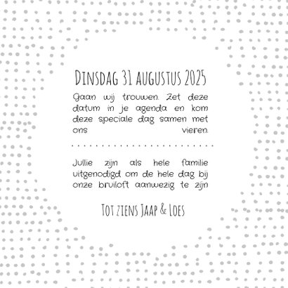 Save the Date ballon 3