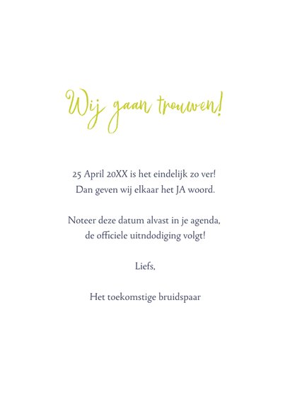 Save the Date botanisch bohemian trend 3
