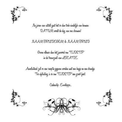 Save the Date kaart foto datum 3