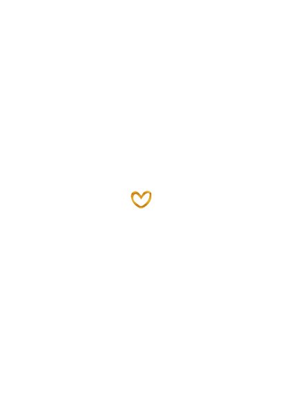 Save the date kaart met foto's en gouden accenten Achterkant
